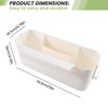 CeaHoify Bedside Bed Shelf Pockets Storage Holder to Storage Remotes