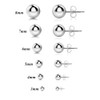 12 Pairs Tiny Earrings Stainless Steel Stud Endless Small Earrings