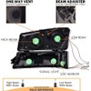 CNNELL LED DRL Headlights Assembly Compatible with Chevy Silverado Avalanche