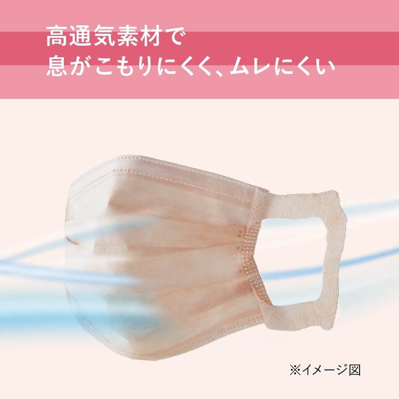 Ellees Mask Elicara Rose Regular Size 30 (Made in Japan