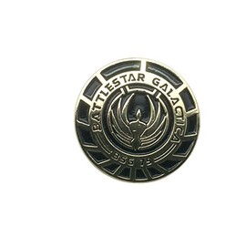 Patch Nation Battlestar Galactica BSG 75 Officer Metal Pin Badge (Gold)