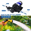 TDRRICH 110v Water Pressure Booster Transfer Pump with Power Plug,4GMP
