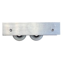 Sliding Glass Door Tandem Roller with Precision Nylon Wheels | Roller Replacement for Patio Glass Door Repair | Fix and Repair Sliding Door Roller Wheels