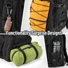 Urban Braver 25L Tactical Backpack for Men: Military MOLLE Assault