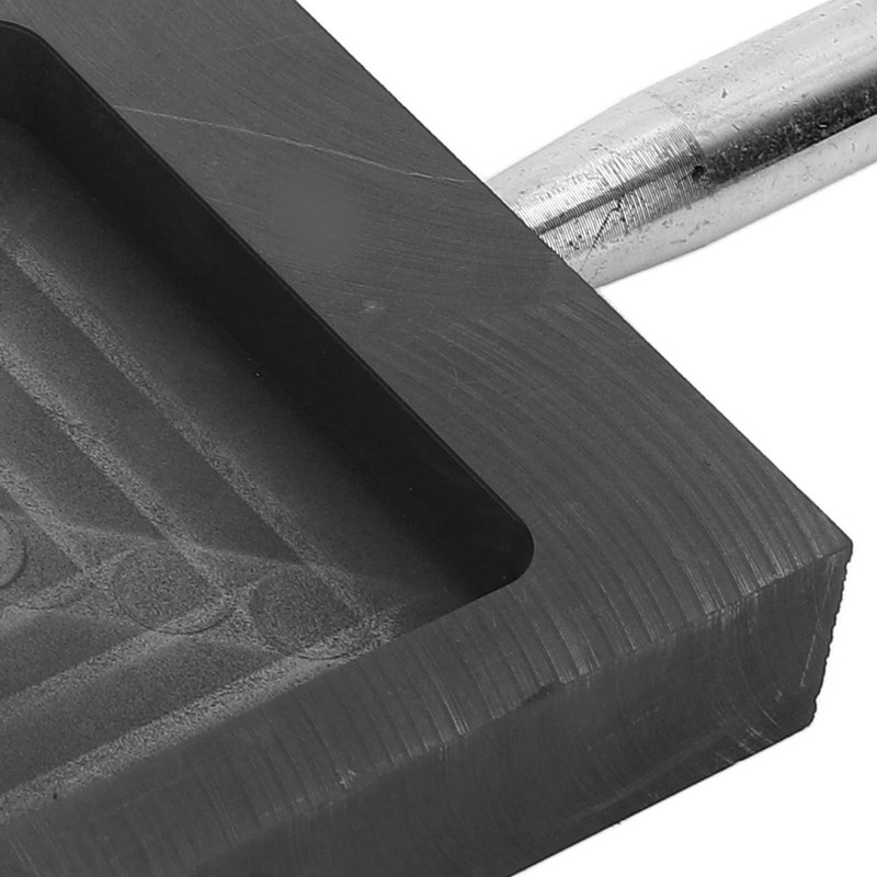 Graphite Casting Mold Metal Ingot Mold Crucible with Handle for