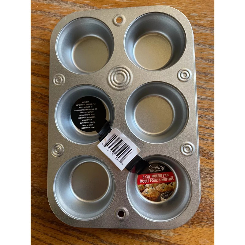 Cooking Concepts Set of 3 Cooking Concepts 6-Cup Cupcake /
