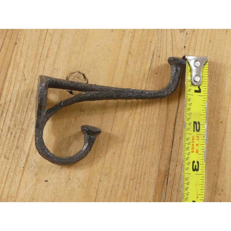 MIDWEST CRAFT HOUSE 25 Rustic Cast Iron Coat Hat Wall