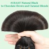 SURNEL Extensions Clip in Hair 16inch 140g 7Pcs Clip in