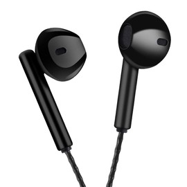 GAMURRY Headphones, Headphones with Microphone, Sweatproof, Noise Isolating, Sound, Powerful Bass.Model Number:1006(Black)