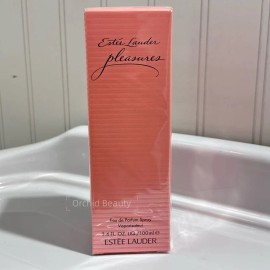 Estée Lauder Pleasures Eau de Parfum Spray 100 Ml/3.4 oz~New In Box Sealed