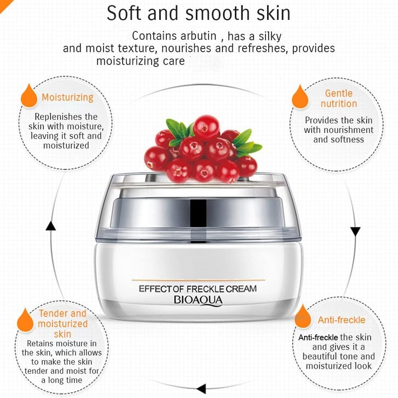 BIOAQUA Effect Whitening Cream Delicate Smooth Silky Texture Elastic Skin