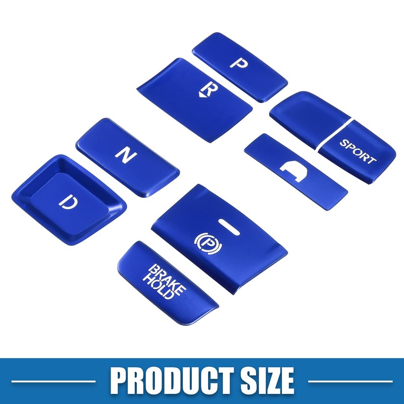 A ABSOPRO Gear Shift Switch Panel Electronic Handbrake Button Cover