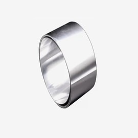 Kwweeoo Aluminium Strip, 1060 Aluminium Metal Foil, Flat Aluminium Metal Spool, Thickness: 1 mm, Width: 10 mm, Length: 5 m, Flat Aluminium Wire.