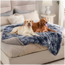 Spardar Cobija para Perro, 100×120 cm Manta Impermeable para Perros con Bolsa con Cordón, Prueba de Orinas para Sofá Cama para Perros Pequeños,Medianos y Grandes,Lavable