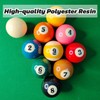 Sinkkuma Billiard Nine-Ball,Standard Set 10 Pool Table Balls, 2-1/4 inch