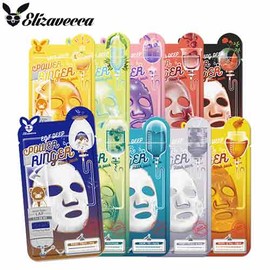 ELIZAVECCA Deep Power Ringer Mask Pack 10ea, Type:Contella Asiatica Deep 10sheets