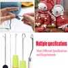 HAMIYELL Pack of 5 Different Sizes Latch Hook Crochet Needle