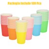 VIDETOL 120 Pcs Paper Party Cups, 250ml/9oz Multicolor Party Cups,