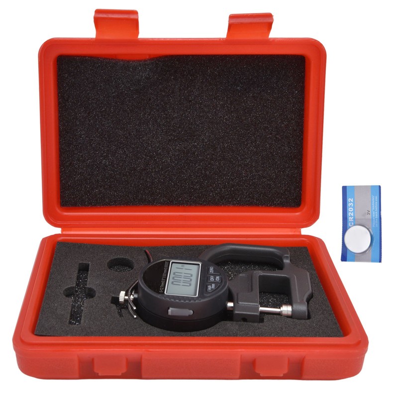 Electronic Thickness Gauge Portable LCD Digital Micrometer Thickness Measuring Tool
