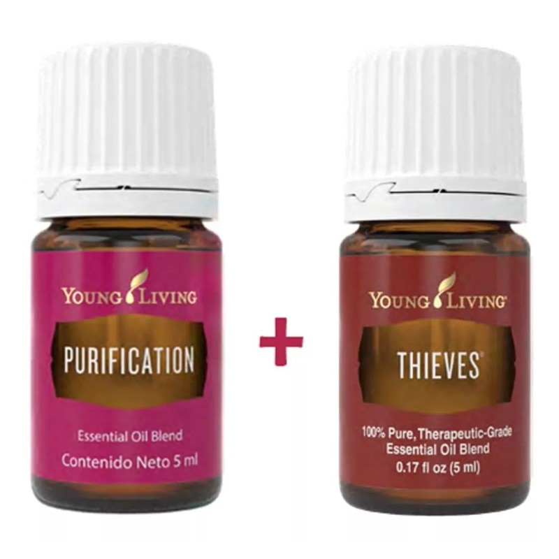 Young Living Purificacion + Thieves Aceites Esenciales Young Living 5