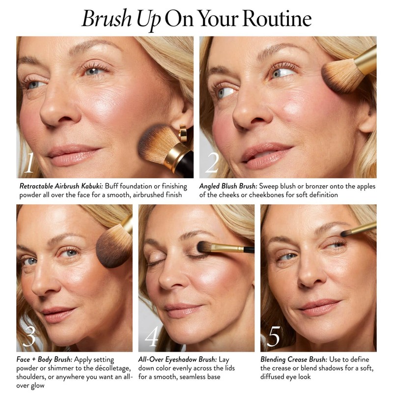 LAURA GELLER NEW YORK 5pc Full Face Brush Set