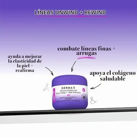 Derma-E Advanced Peptides and Flora-Collagen Night Moisturizer Unisex Moisturizer 2 oz