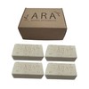 ARA, Jabones Artesanales de Arroz, Set de 4 Piezas, 120g