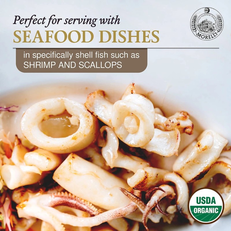 Morelli Black Squid Ink Pasta 2 Pack 17.6Oz Italian Gourmet