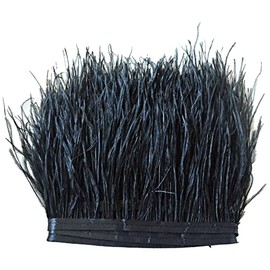 36 Colours Ostrich Feather Fringe Trim Fluffy Ostrich Plumes for Millinery Fascinator Craft Dress Making Pack of 1 Meter