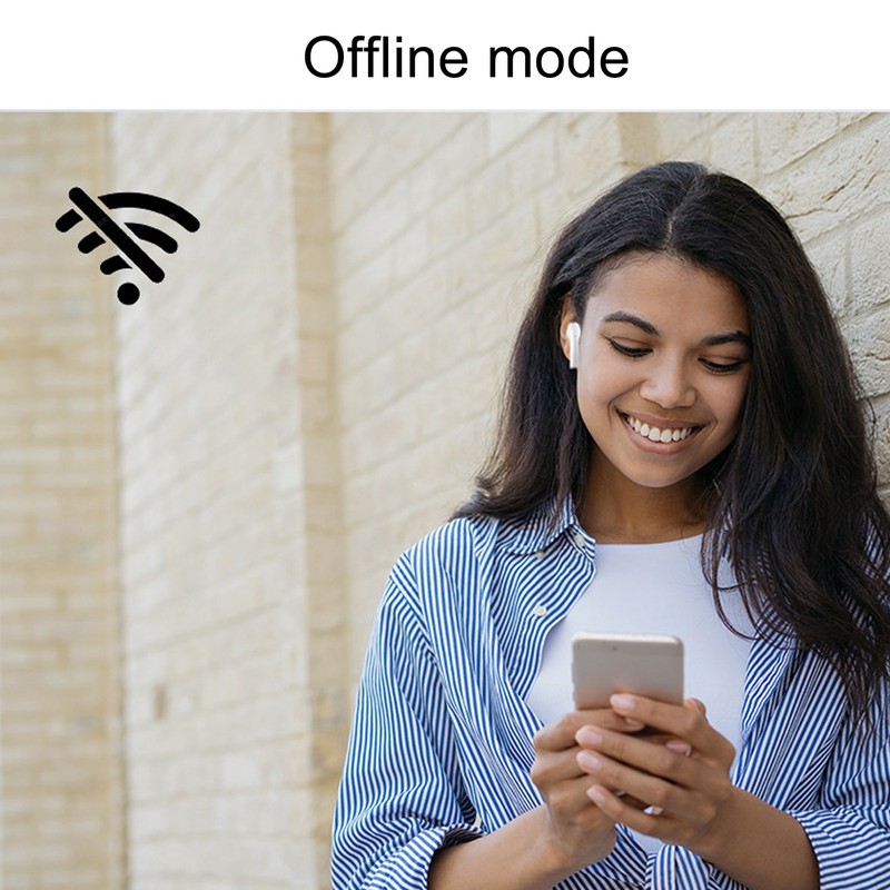 B32 Smart Translator Earbud Binaural Simultaneous Translator Multi Language Interpretation