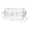 Prodyne Ice Party Platter, 15 1/2" x 11" x 6",
