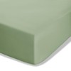 Catherine Lansfield Easy Iron Percale Combed Single Fitted Sheet Sage