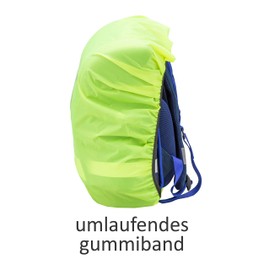 Belmil Neon Yellow Fluorescent Rain Cover Waterproof for School Bags – Rain Cover – Rain Cover – Rain Cover – Rain Cover (405-13), yellow, Rain cover