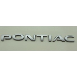 gtog8ta 2004-2006 Pontiac GTO Rear Trunk Lid Emblem Letters Reproduction OE Silver