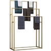 NEICELLE 3 Tier Standing Towel Rack - Extra Wide Large