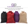CleverDelights 30" x 40" Burlap Bags - 5 Pack -