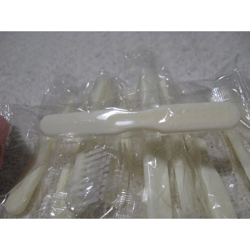 BOB BARKER Jail Prison 3 1/4" Snub/Short Handle White Plastic