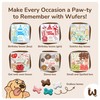Wufers Dog Birthday Cookie Box - Dog Treat, Dog Cookies,