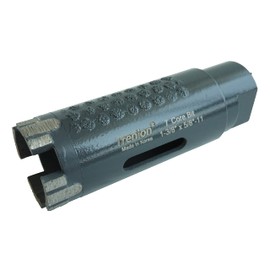 Trenion, T Core Drill Bits 1-3/8 Inch Advanced Technology on Diamond T Shape Segments for Hard Stone Concrete Marble Granite Brick for Dry Wet Drill Hole Saws 5/8"-11 Thread