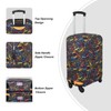 Explore Land Travel Luggage Cover Washable Suitcase Protector - Fits