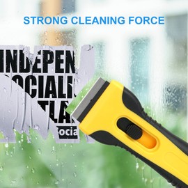 SIRALMNO Ceramic Hob Scraper, Cooker Glass Scraper with 25 Blades, Kitchen Scraper & Glass Scraper for Windows, Paint, Wallpaper, Glass, Oven Hob (Total 27 Pieces)