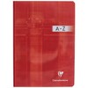 Clairefontaine 8809C Index Book Assorted Colours DIN A5 (96 Blatt)