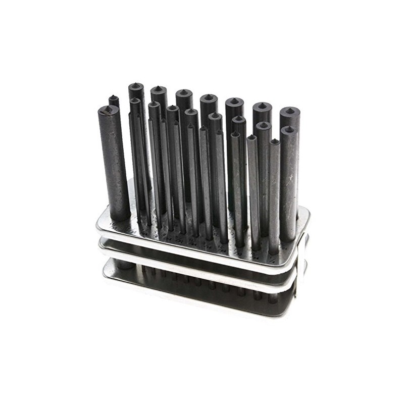 TP-11 1/2" to 1" Transfer Punch Set - 33 Pieces