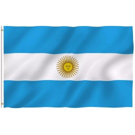 Trade Winds Argentina Flag 3X5 ft New with brass grommets 150D polyester usa seller