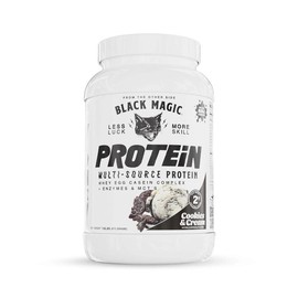 Black Magic Multi Source Protein with Whey Isolate and Casein - Flavor: Cinnamon Toast Cereal