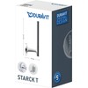 Duravit Starck T Wall Mounted Single Roll Holder Chrome