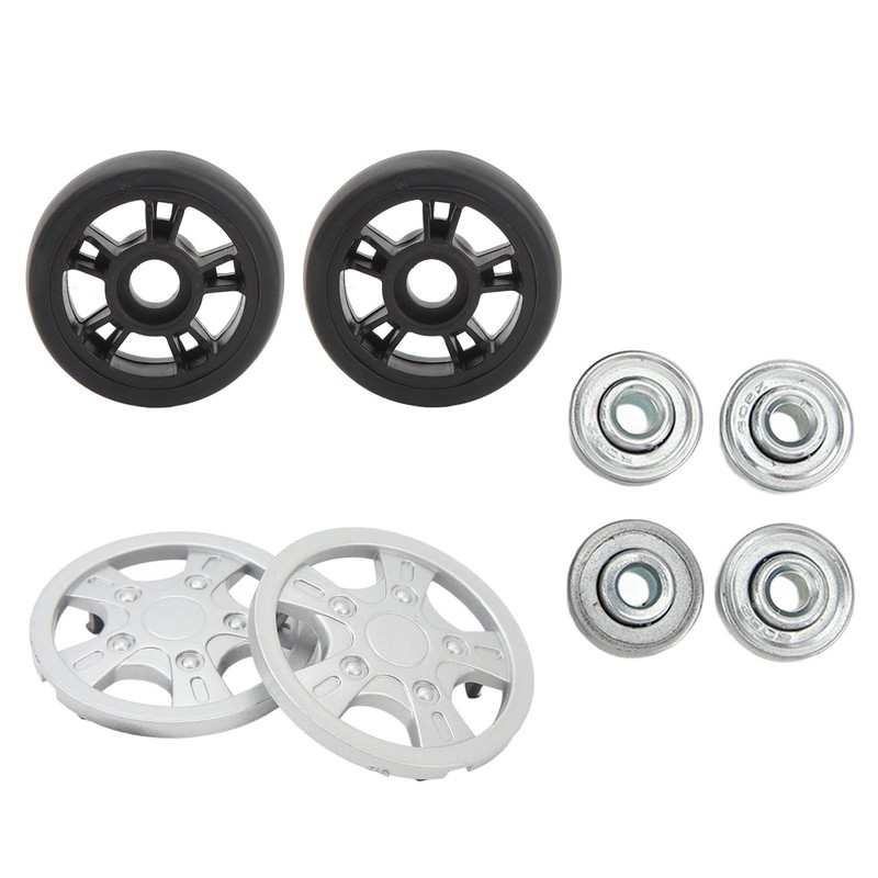 4 Set Luggage Wheels Rotating Flexible Luggage Suitcase Replacement Wheels