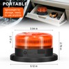 AnTom Magnetic Wireless Strobe Beacon Light, 24 LED USB-C Rechargeable