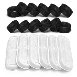 SOOFPET Cat Water Fountain (12 Carbons & 12 Foams)
