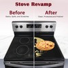 Stove Top Cover Glass Cooktop Heat Resistant Cover,Big Foot Forest